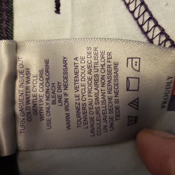 NDYJ cropped size 0 dark wash denim - Picture 8 of 10